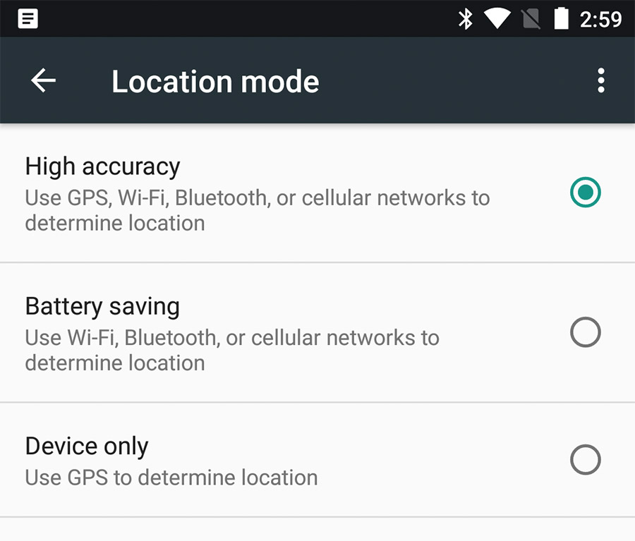 Seting GPS High accuracy di handphone Android