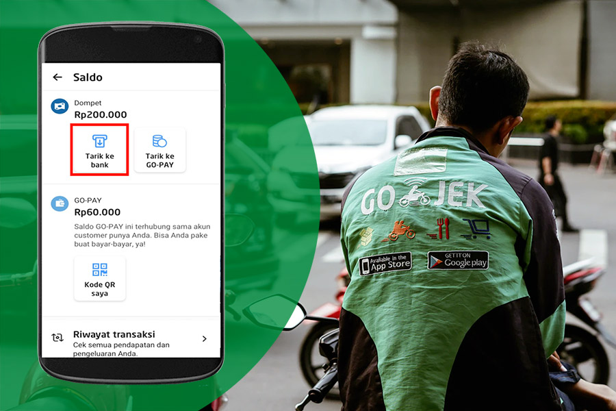 Cara atasi masalah withdraw saldo driver Gojek