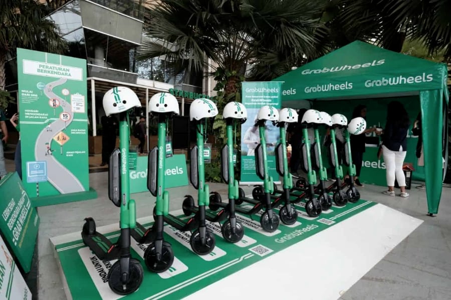Tempat penyewaan GrabWheels hadir di beberapa titik strategis di Jakarta, Depok dan Tangerang
