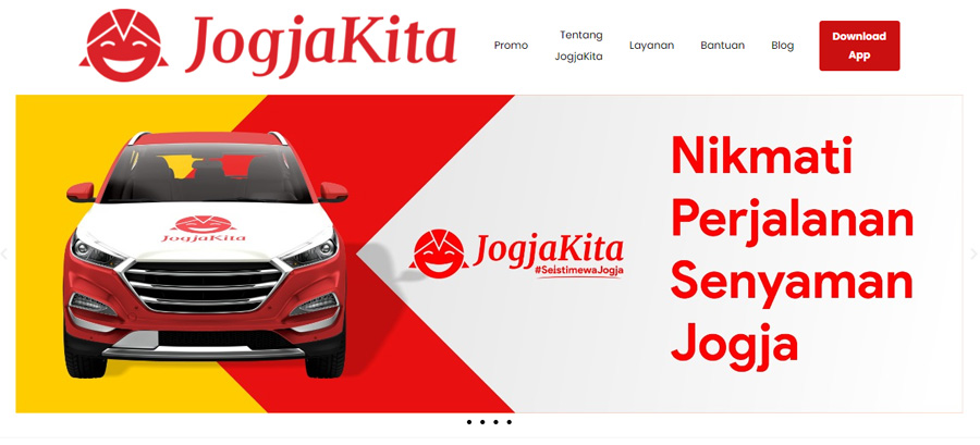 Unduh aplikasinya terlebih dahulu sebelum mendaftar menjadi driver JogjaKita